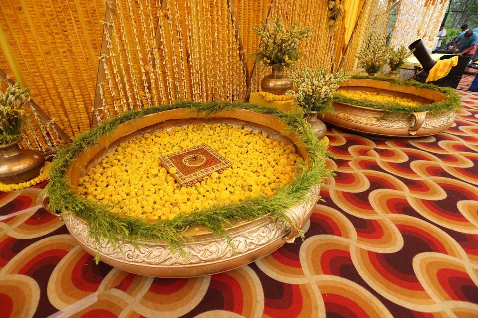 Haldi decor