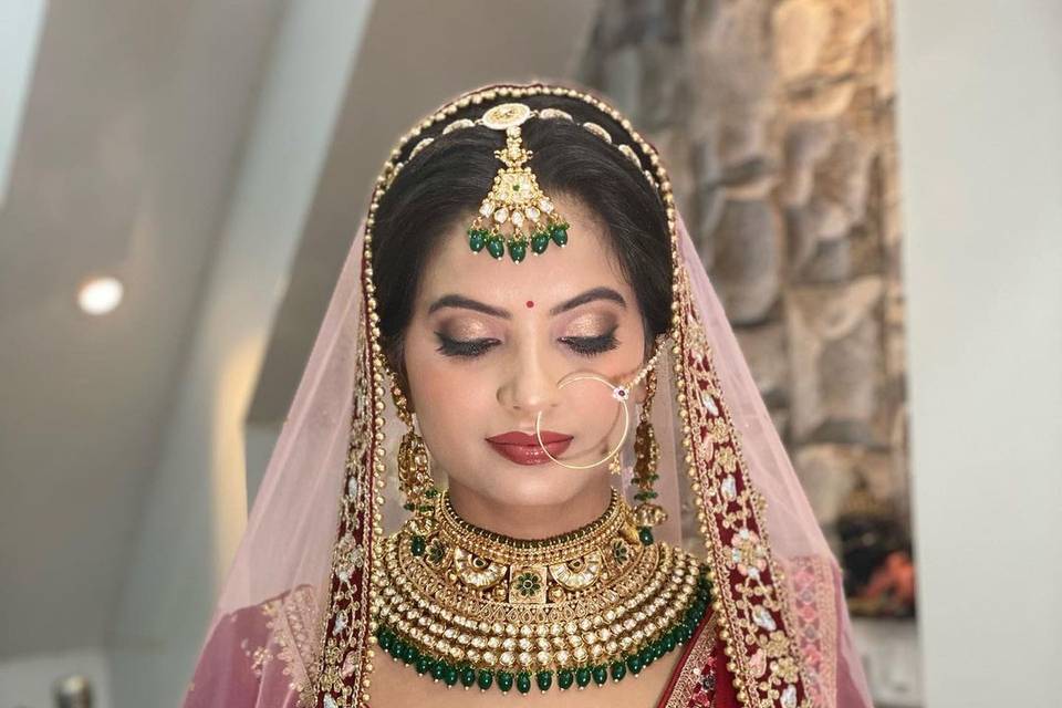 Bridal makeup