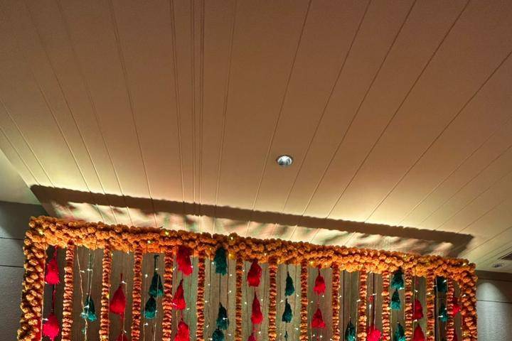 Haldi photo booth