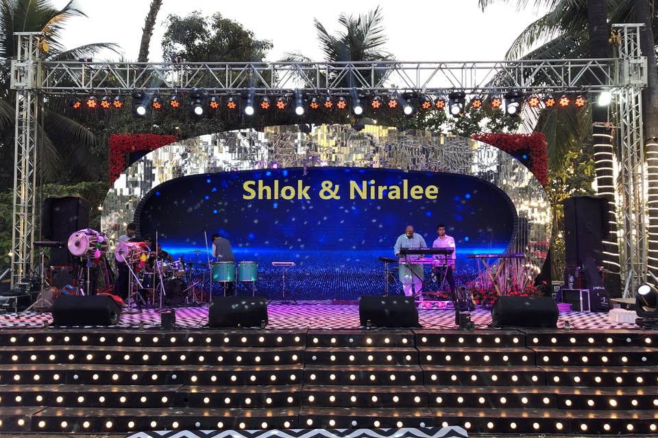 Sangeet Stage with Truss
