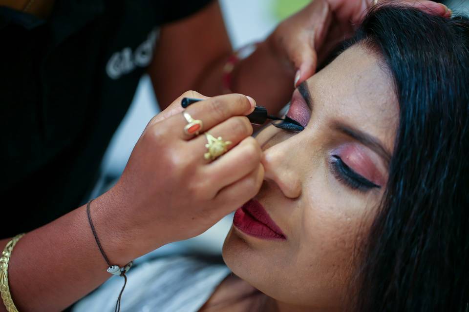 Bridal makeup