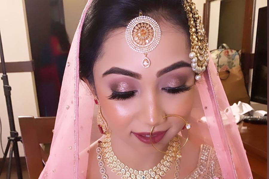 Bridal makeup