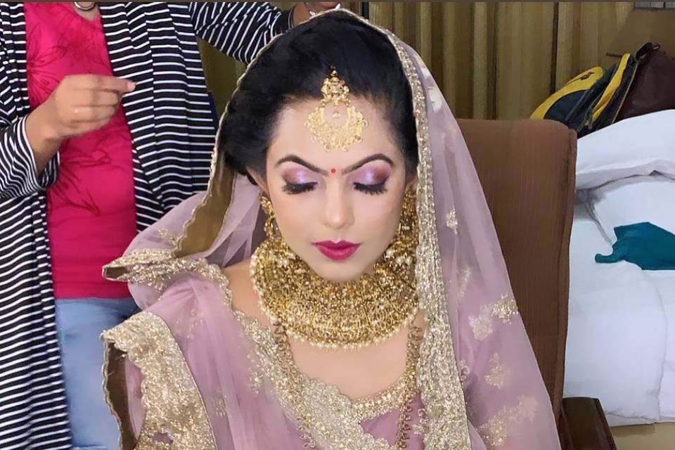 Bridal makeup