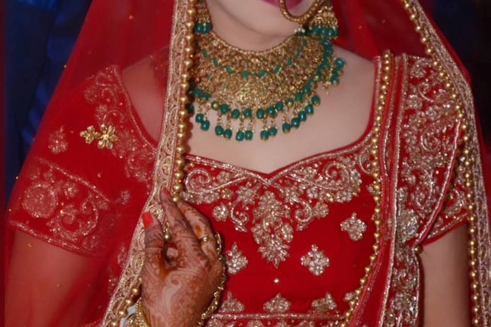 Bridal makeup