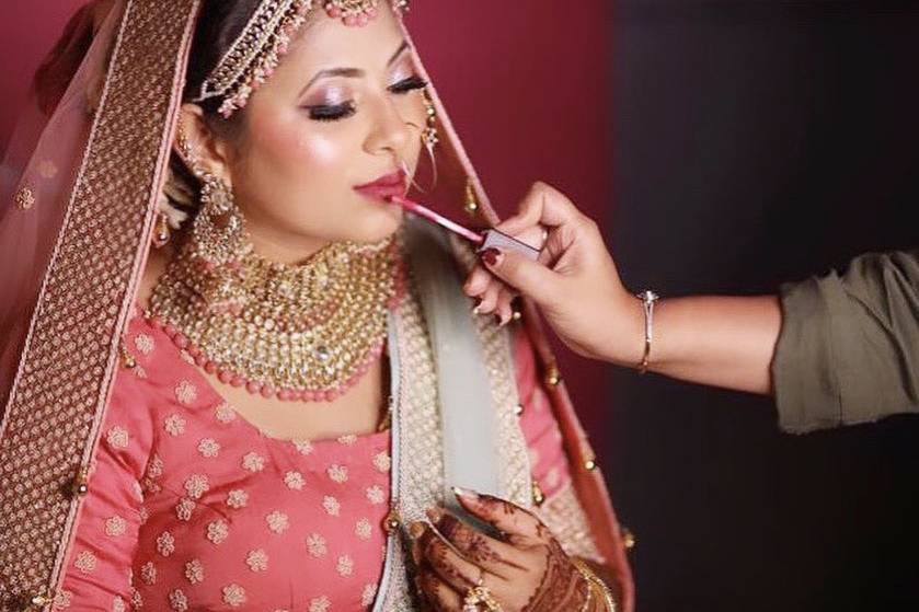 Bridal makeup