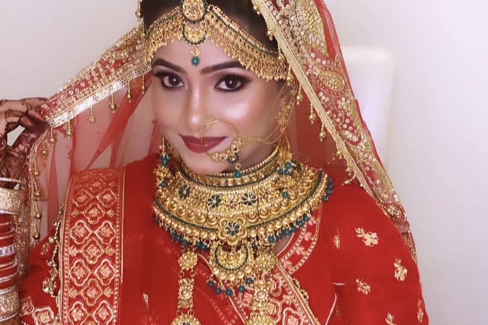 Bridal makeup