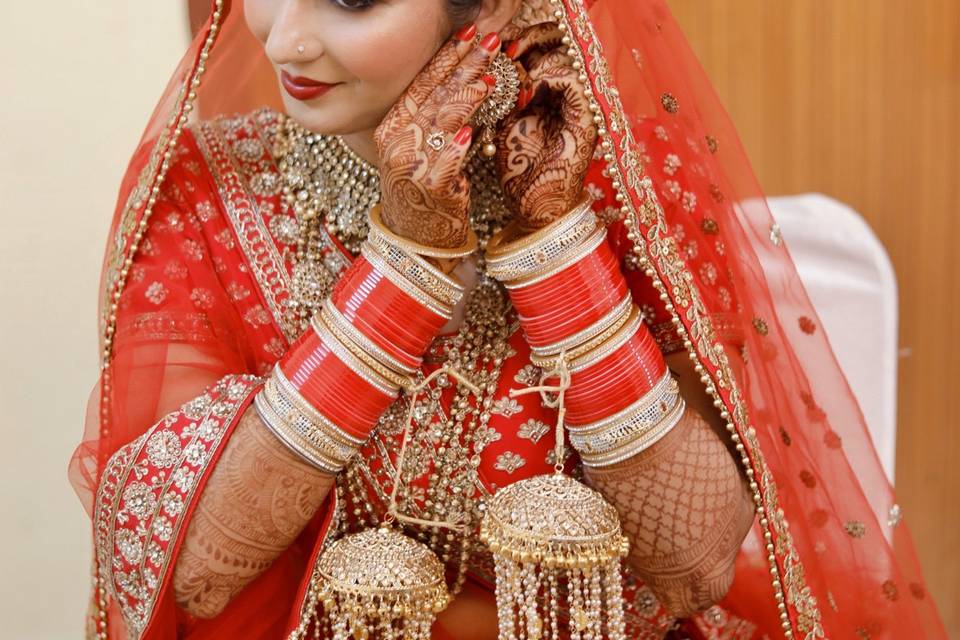 Bridal look