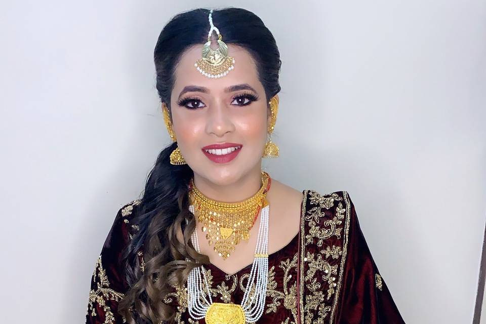 Bridal makeup