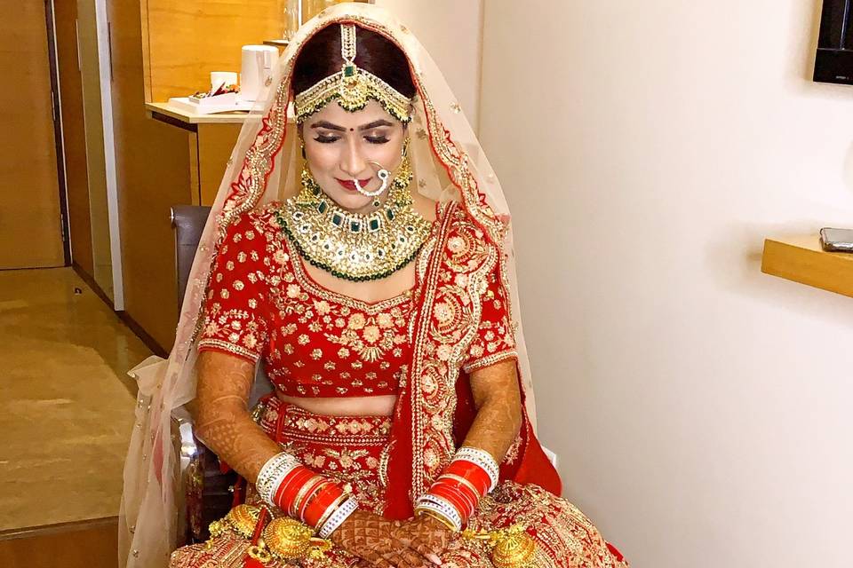 Bridal makeup