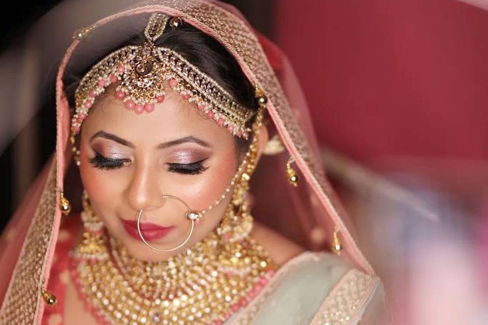 Bridal makeup