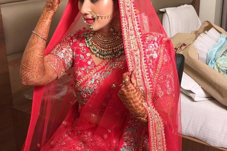 Bridal makeup