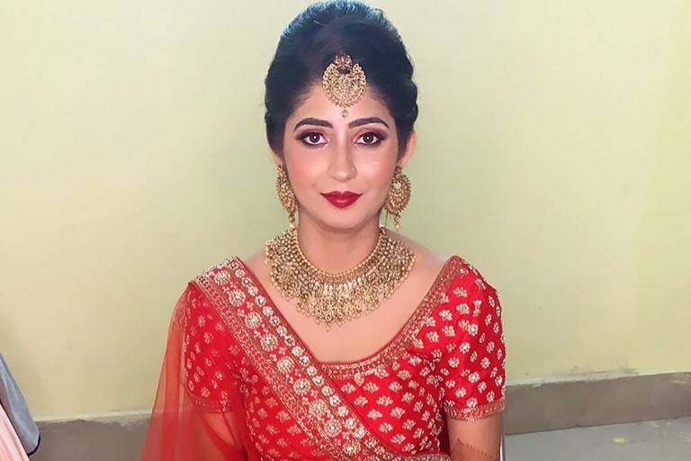 Bridal makeup