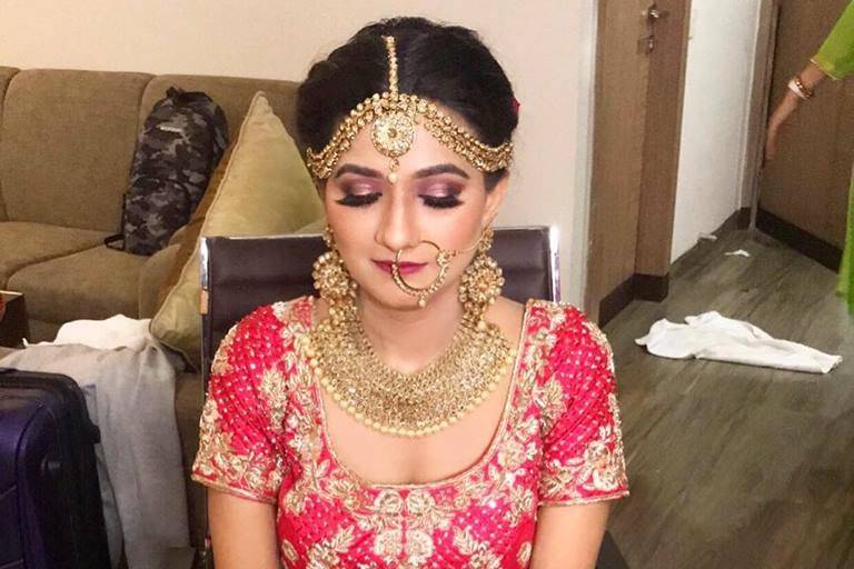 Bridal makeup