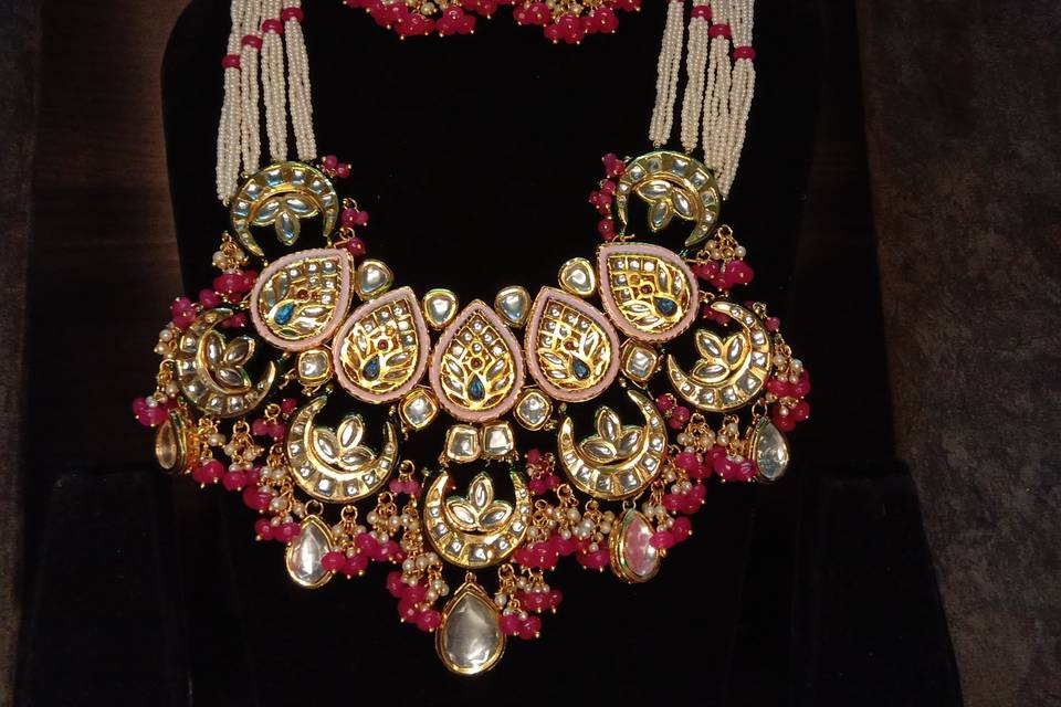 Jodhpuri Meenakari Necklace