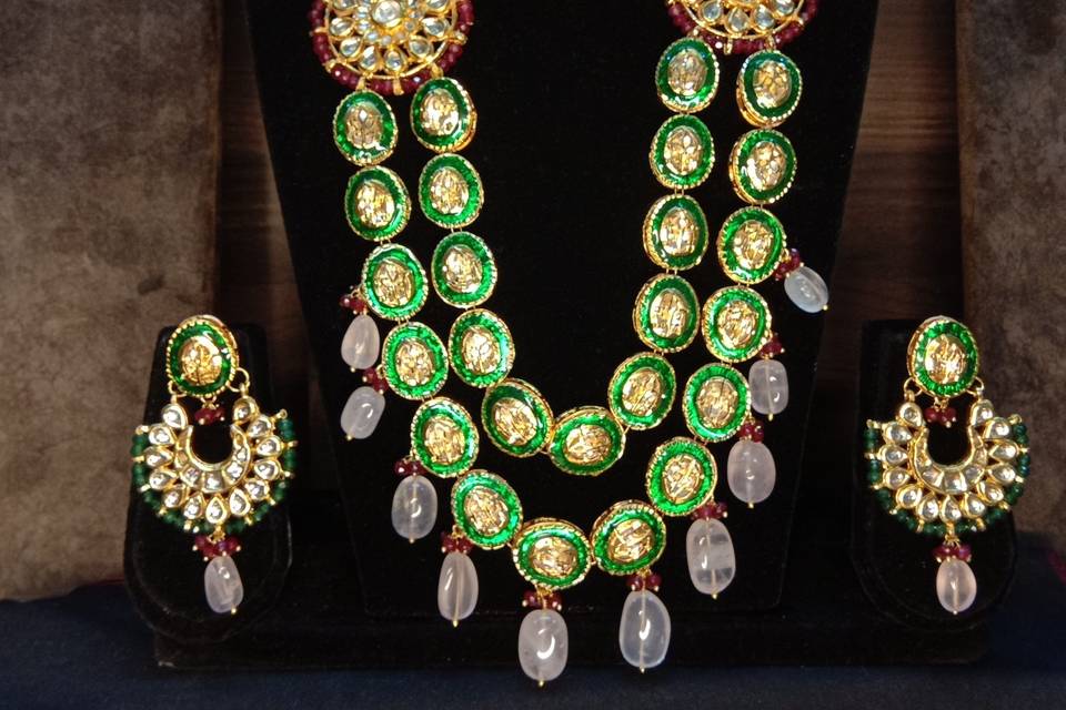 Jodhpuri Meenakari Necklace