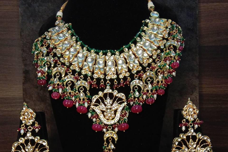 Jodhpuri Meenakari Necklace