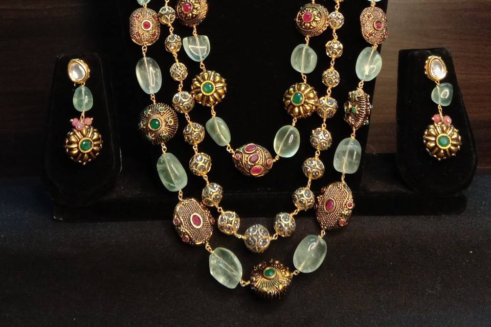 Jodhpuri Meenakari Necklace