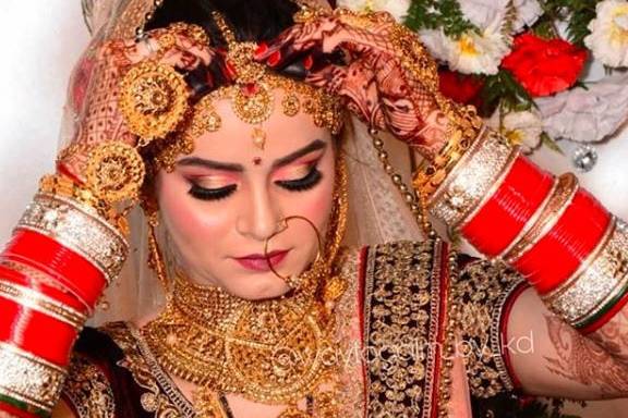 Bridal makeup