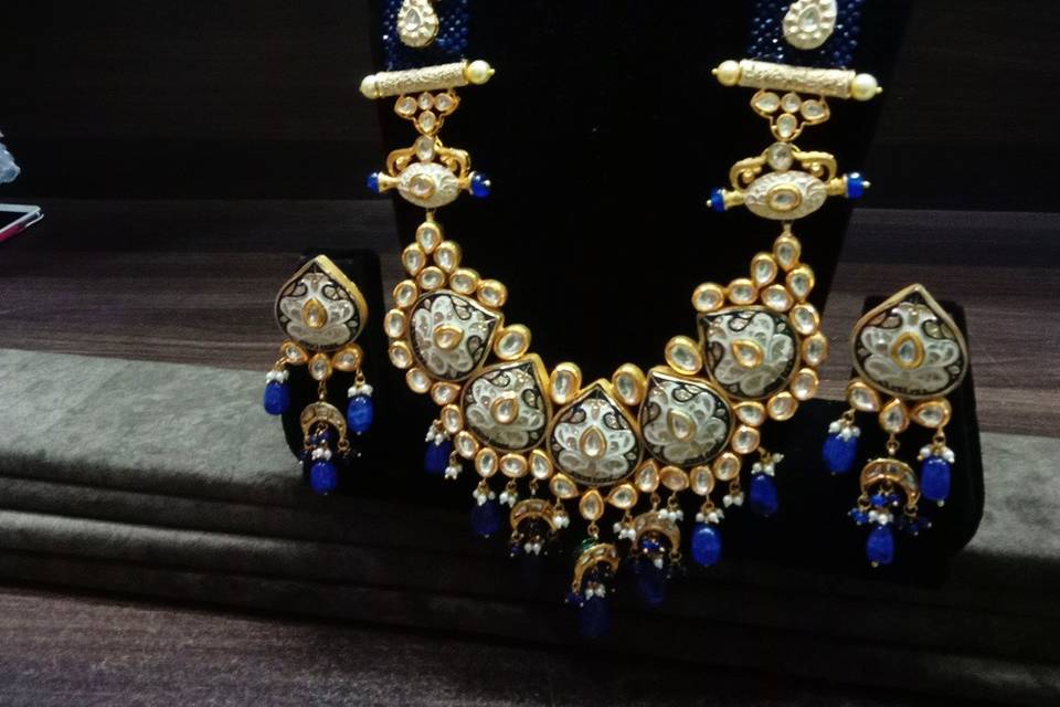 Jodhpuri Meenakari Necklace