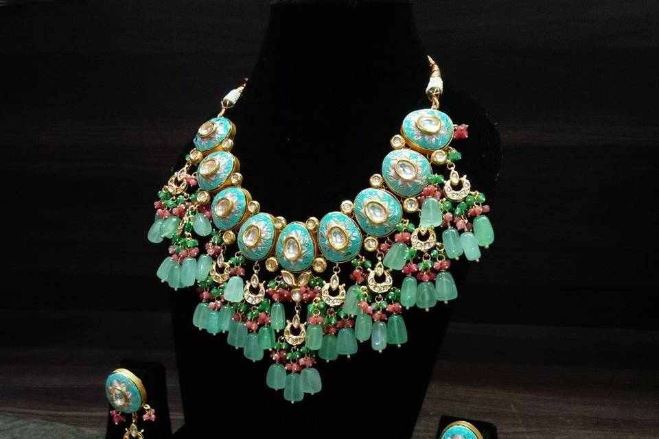 Jodhpuri Kundan Necklace