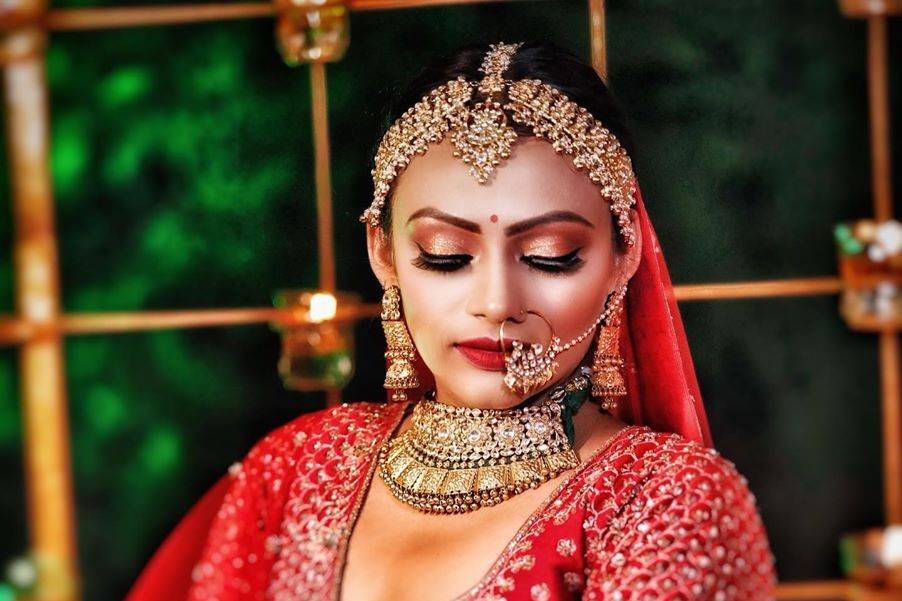 Bridal makeup