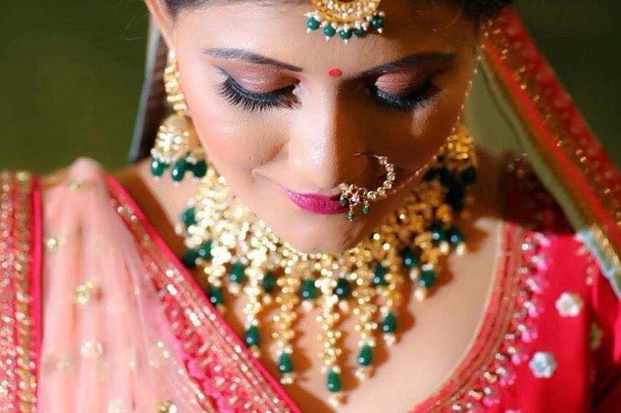 Bridal makeup