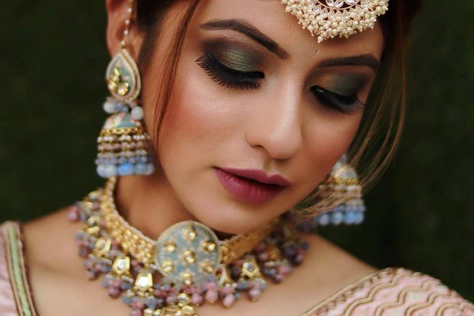 Bridal makeup