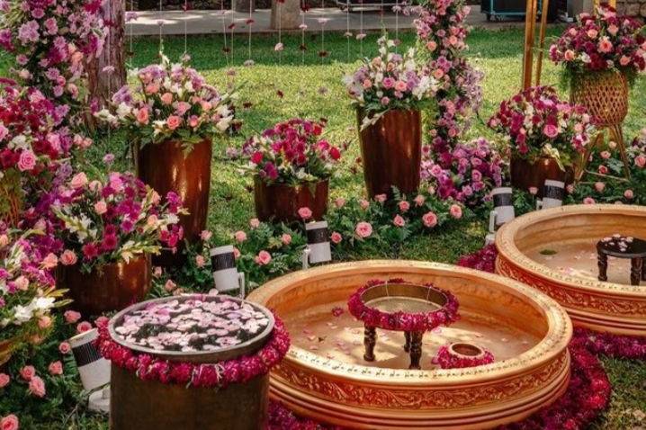 Haldi decor