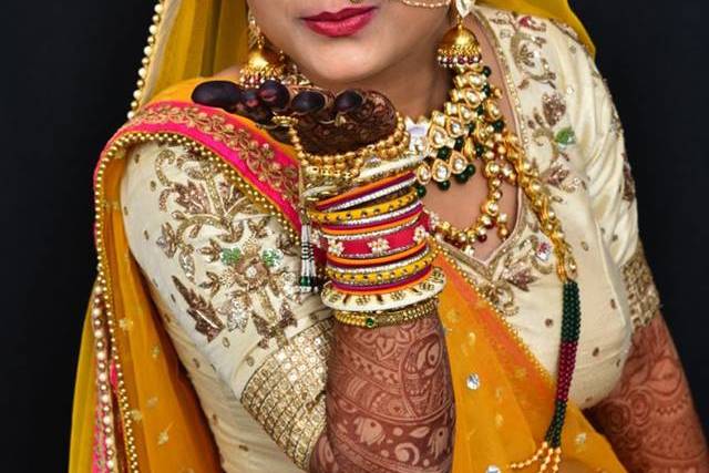 Bridal makeup
