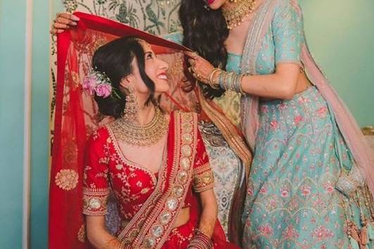 Bridal makeup