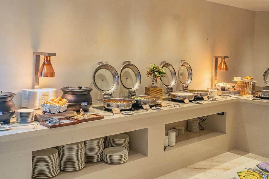 Catering setup