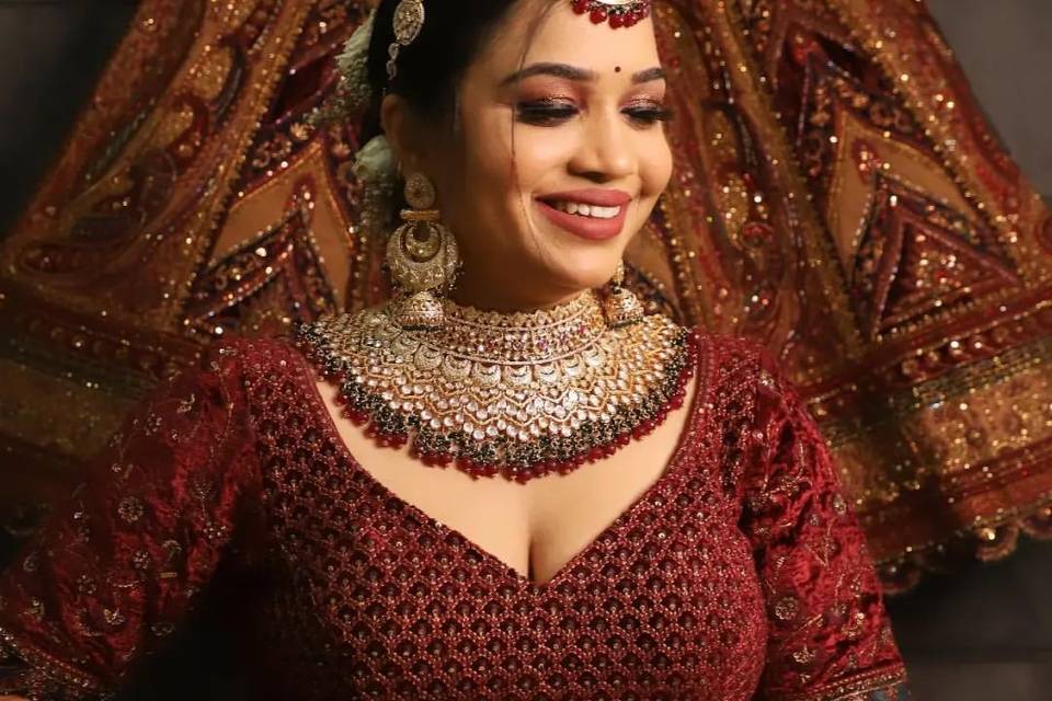 Bridal makeup