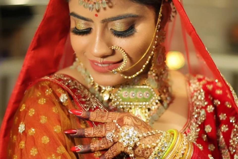 Bridal makeup