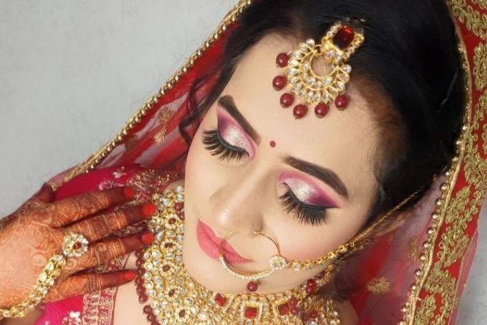 Bridal makeup