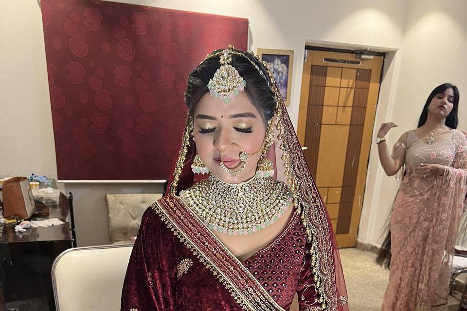 Bridal makeup