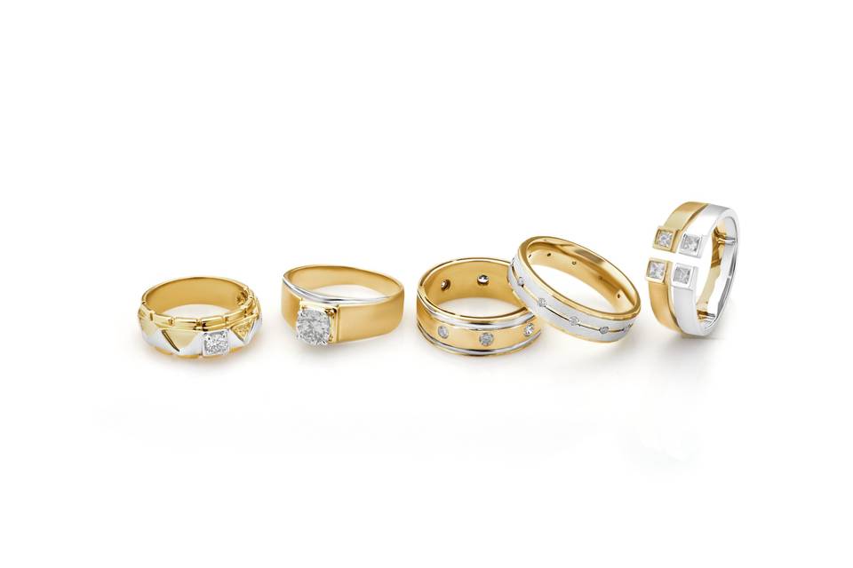 Mens rings diamond