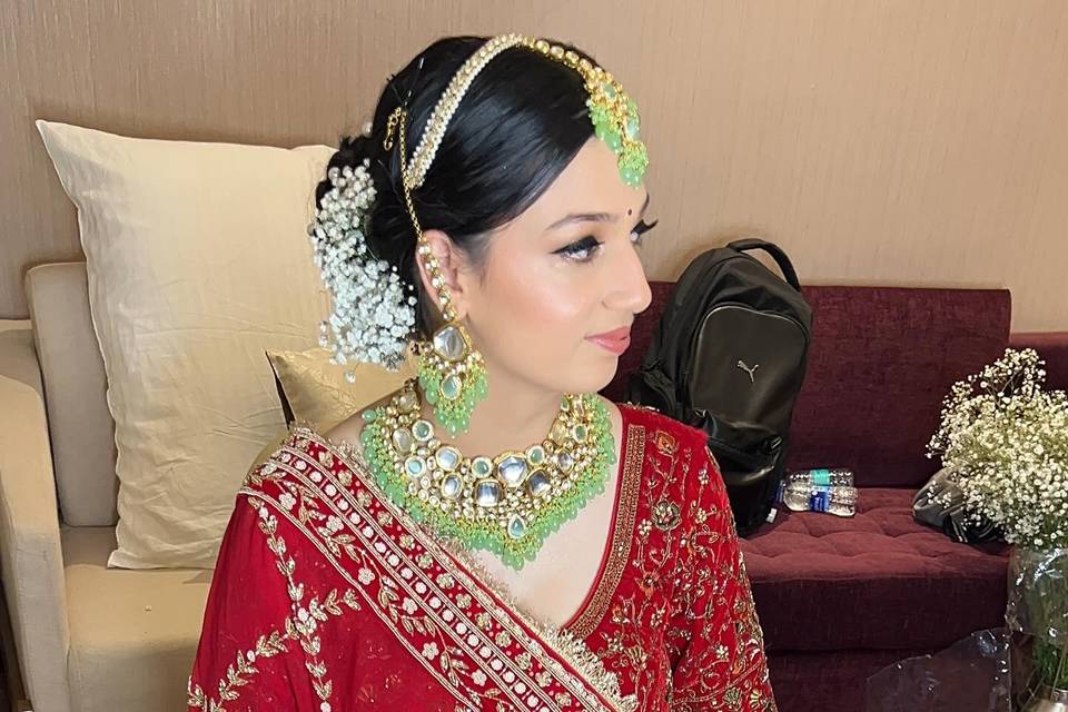 Bridal look