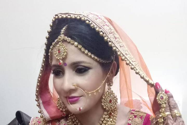 Bridal makeup