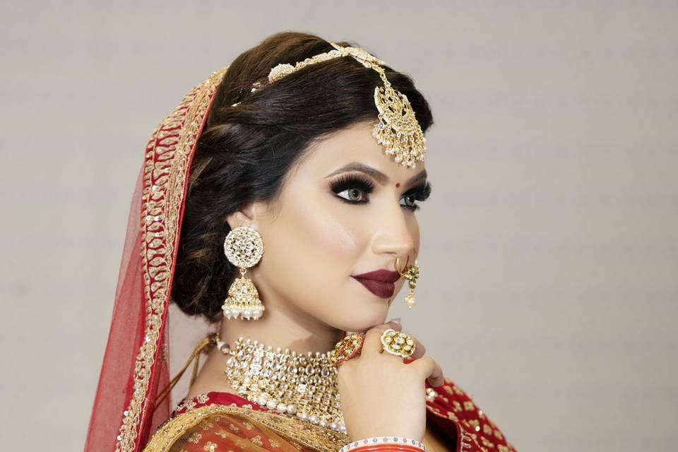 Bridal makeup