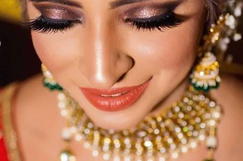 Bridal makeup