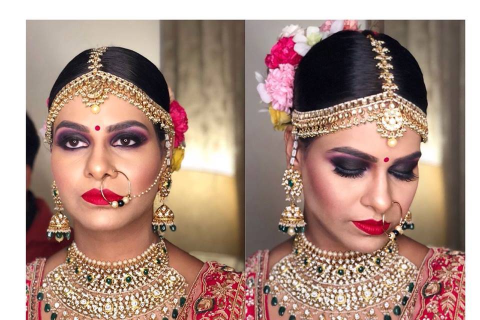 Bridal makeup