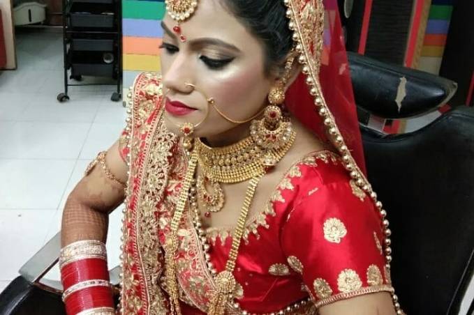 Bridal makeup