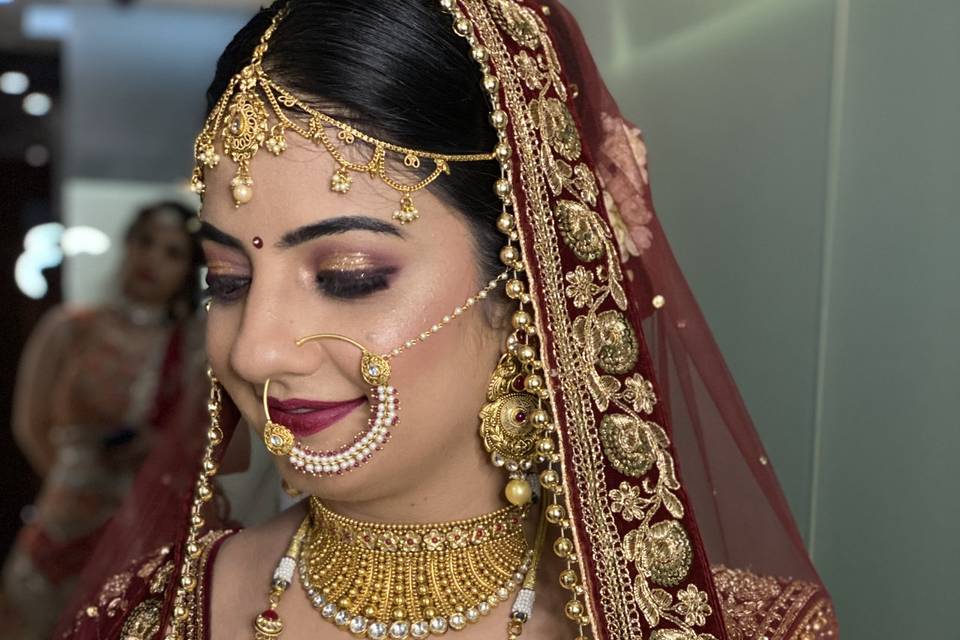 Bridal makeup