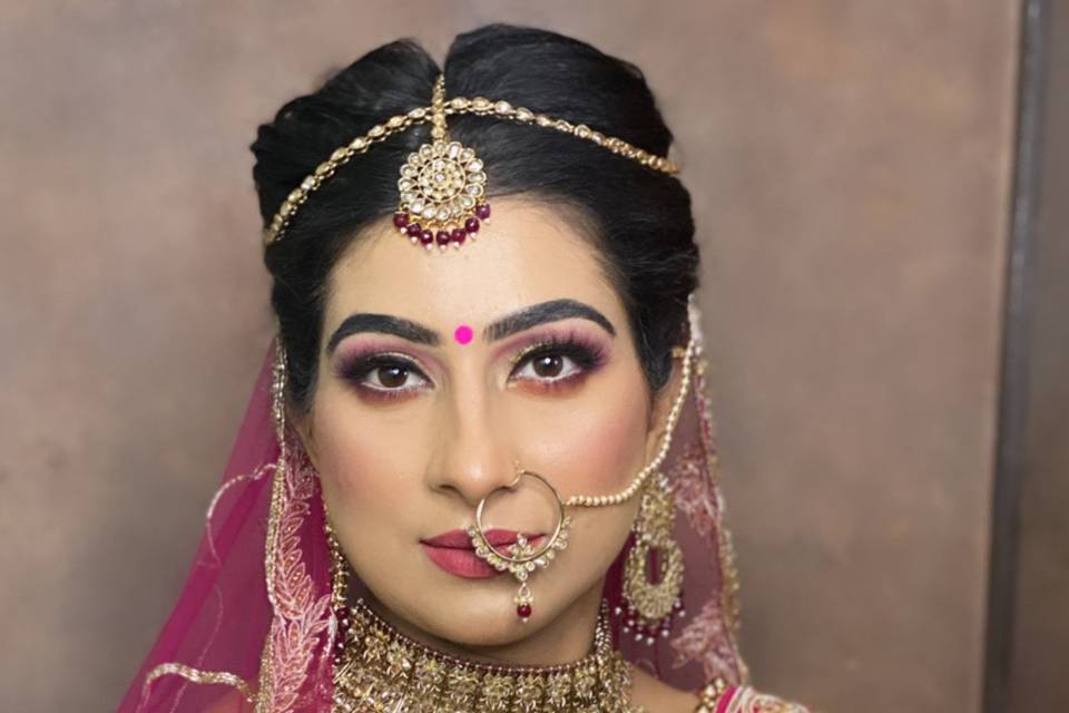 Bridal makeup