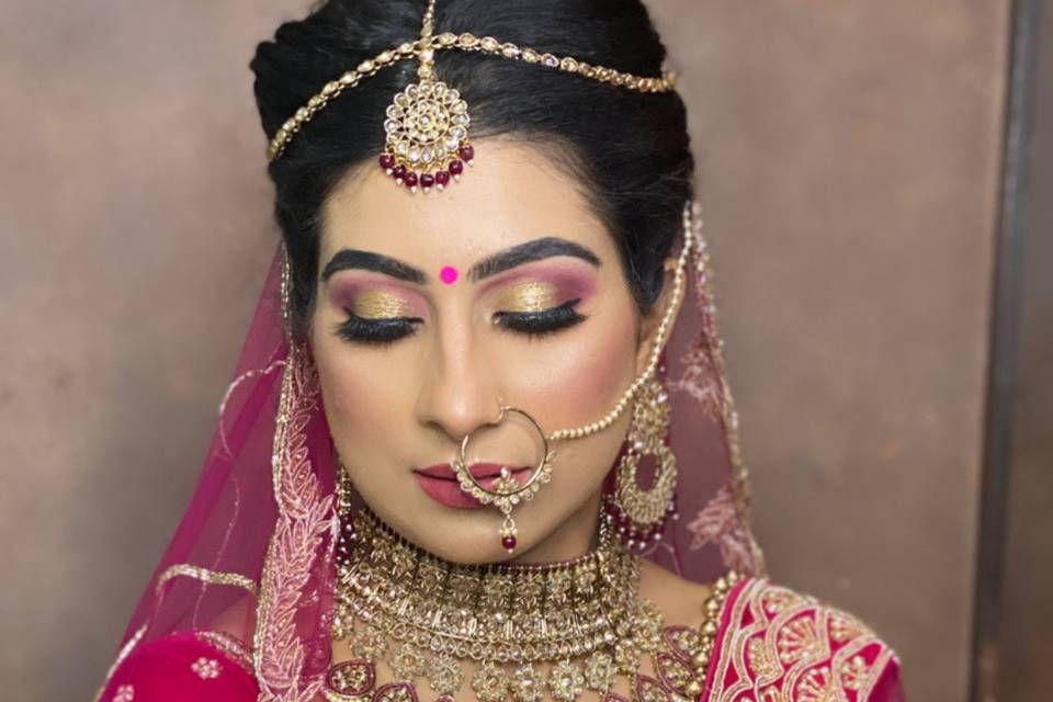 Bridal makeup