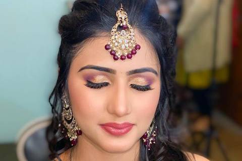 Bridal makeup