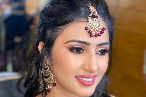 Bridal makeup