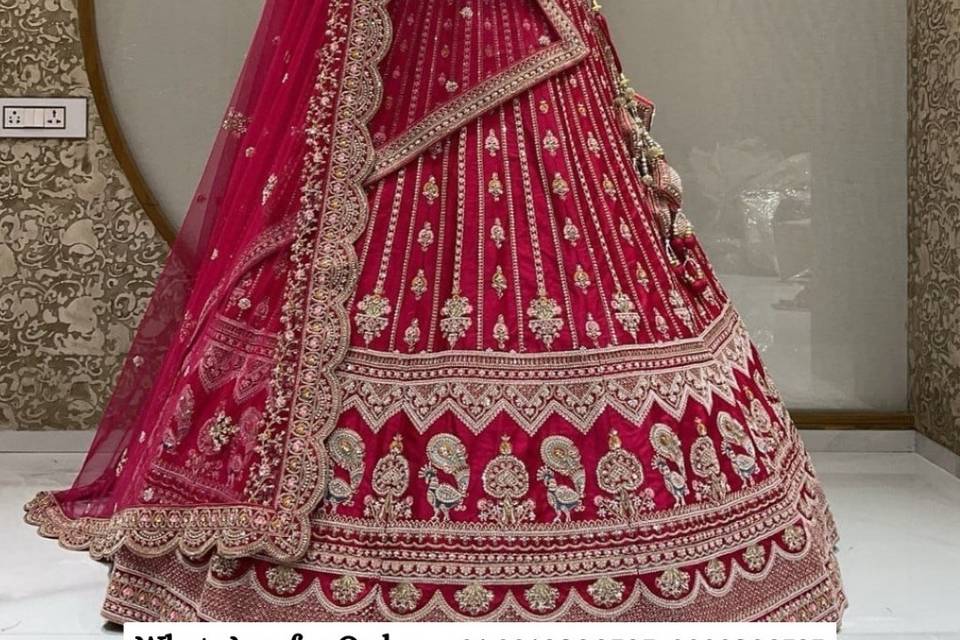 Bridal lehenga Showroom Delhi