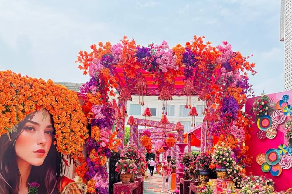 Haldi decor