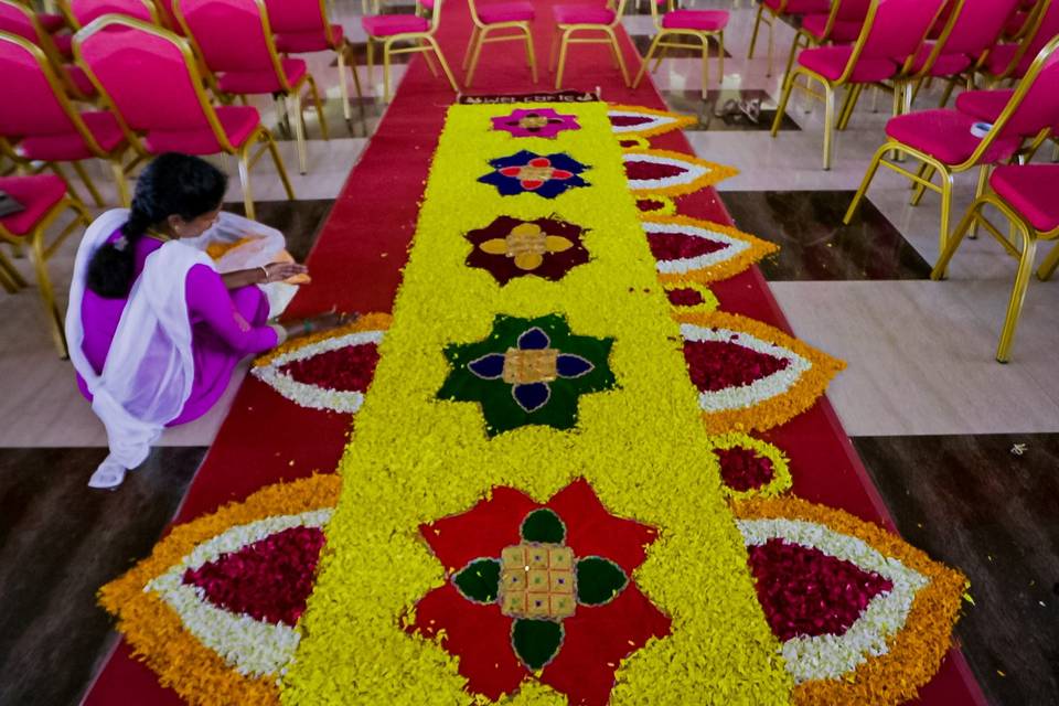 Kasiyathirai arrangements